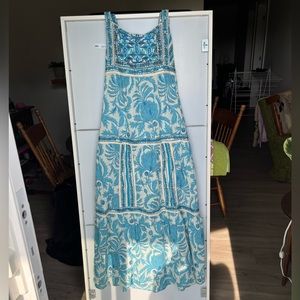 Beautiful Blue Maxi Dress NWT